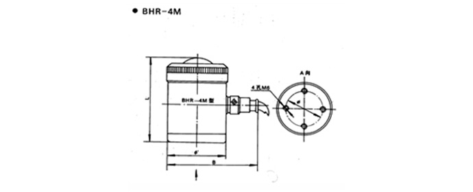 BHR-4M压式负荷传感器